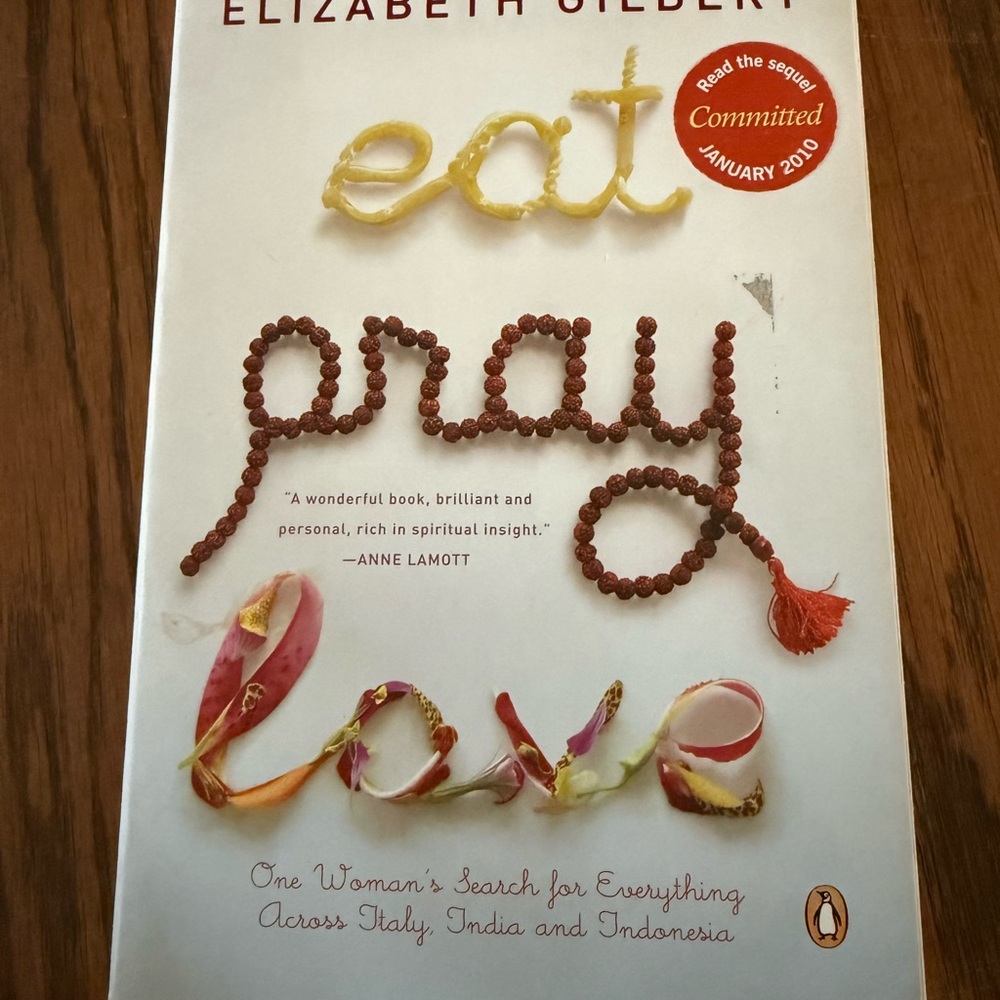 'Eat Pray Love' Book